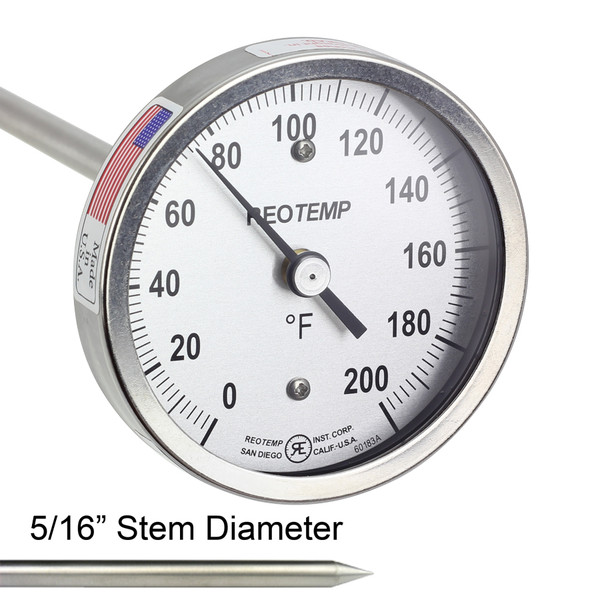 REOTEMP HEAVY DUTY COMPOST THERMOMETER