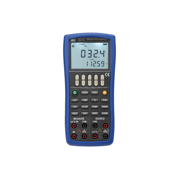 Type EC 10 - Multifunctions process calibrators / For resistance thermometers and thermocouples