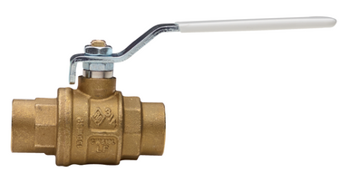 1715 LF- 1725 LF Lead free brass ball valve with solder ends, full