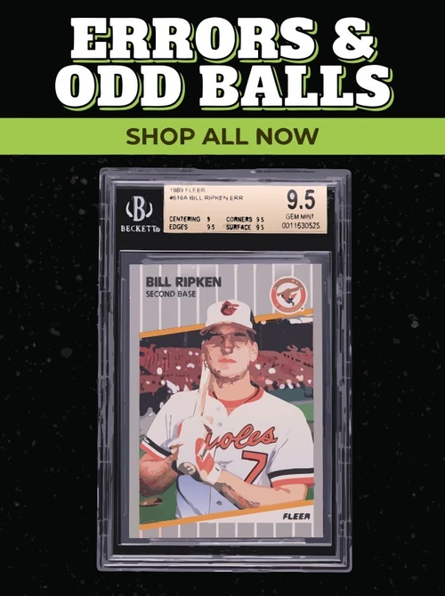 Error Cards and Oddballs