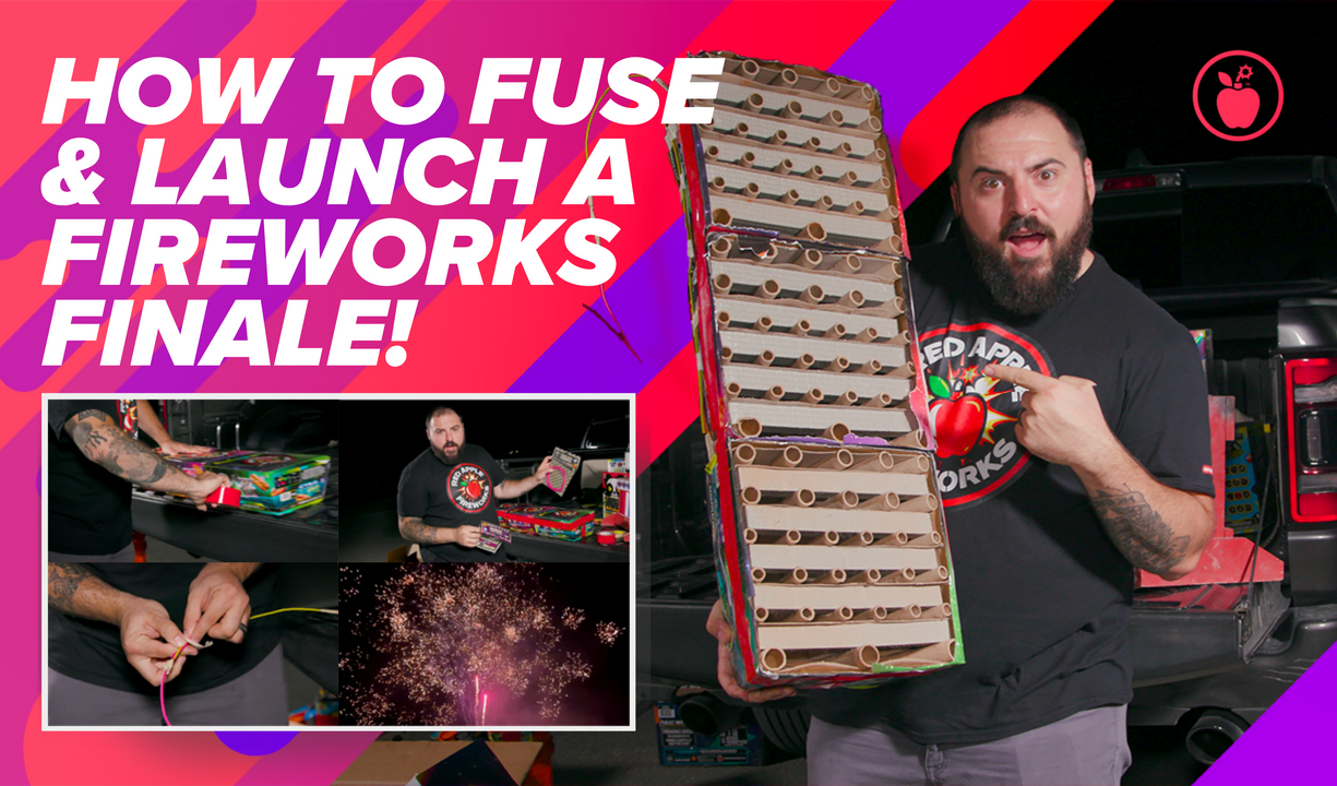 How to fuse fireworks together to create a firework show - AAH Fireworks