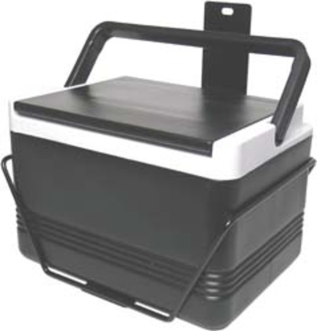 EZGO TXT 12 Quart Black Cooler And Brackets Golf Cart Accessories