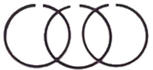 EZGO - Piston Ring Set - 295cc - Oversized .50mm (1991-up)