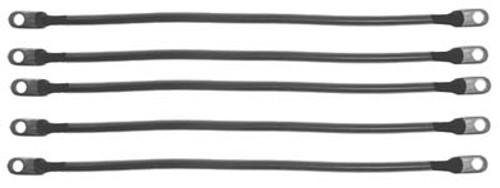 Club Car DS Battery Cable Set - 4 Gauge 36 Volt