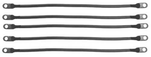 Club Car DS Battery Cable Set - 4 Gauge 48 Volt Club Car DS Battery Cable Set - 4 Gauge 48 Volt