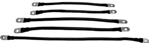 EZGO Marathon 1986-94 Battery Cable Set - 4 Gauge 36 Volt EZGO Marathon 1986-94 Battery Cable Set - 4 Gauge 36 Volt