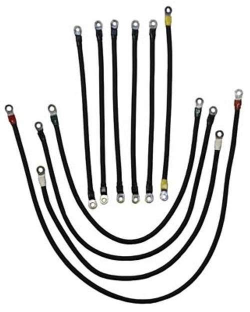 Club Car IQ Weld Cable Set - 4 Gauge 600 Volt Club Car IQ Weld Cable Set - 4 Gauge 600 Volt