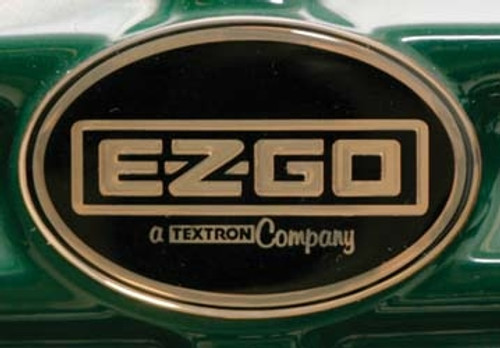 EZGO 1996-Up ST350 Gas factory name plate