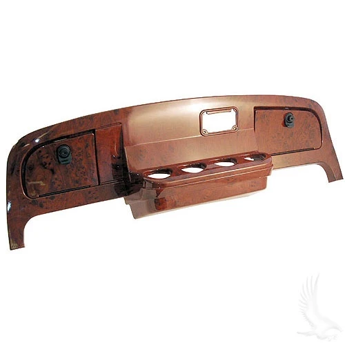 EZGO TXT Custom Dash Wood Grain