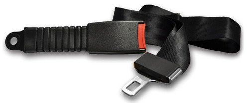 Madjax Black Seat Belt Lap Belt Madjax Black Seat Belt Lap Belt