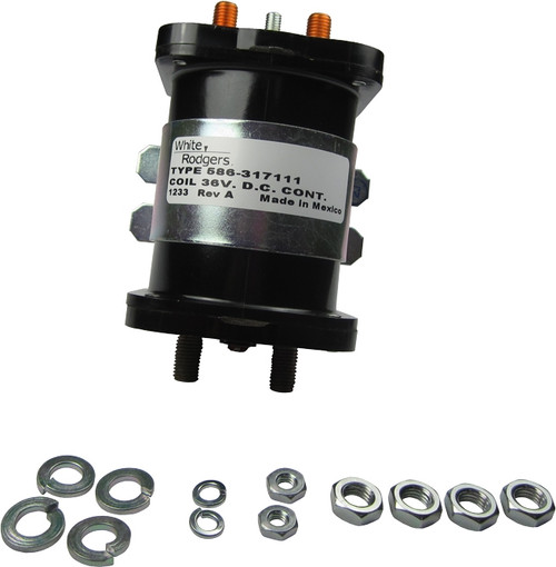 EZGO Heavy Duty Solenoid Coil 36 Volt 6 Terminal Electric Golf Carts
