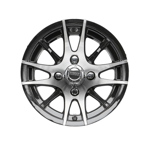 12" RHOX RX101, 12 Spoke Machined Golf Cart Wheel