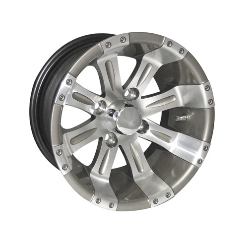 12" RHOX Vegas Machined Golf Cart Wheel 3