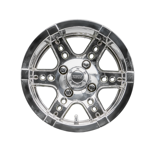 12" RHOX RX254 Chrome Golf Cart Wheel