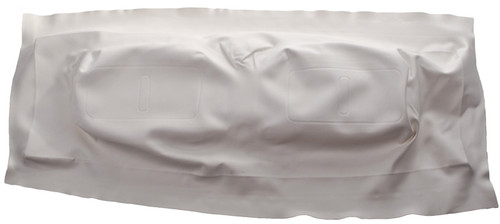 EZGO TXT Front Seat Cover - White Seat Backrest