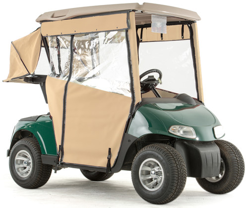 EZGO RXV "PRO-TOURING" 3-Sided Sunbrella Track Style Golf Cart Enclosure