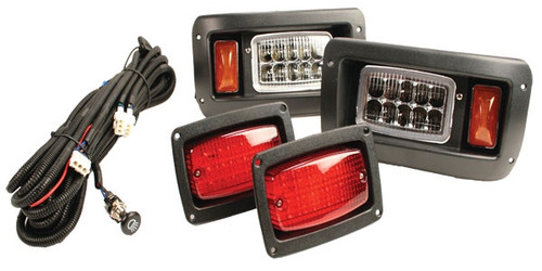 GTW Adjustable LED Light Kit For Club Car DS (Fits 1993-Up) GTW Adjustable LED Light Kit For Club Car DS (Fits 1993-Up)