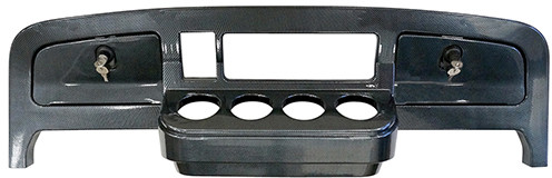 20148 E-Z-GO T48 Carbon Fiber Dash Cover With Locking Doors  Years 2015 Up 500 - Foto 5