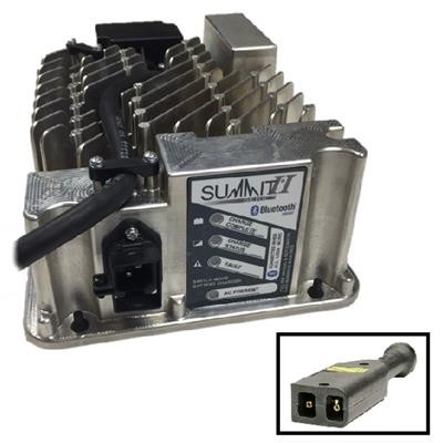 Lester Summit Series II EZGO TXT 36/48 Volt Battery Charger with PowerWise 2-Pin Plug