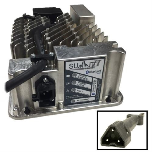 Lester Summit Series II EZGO RXV & TXT Battery Charger with 3-Pin Plug