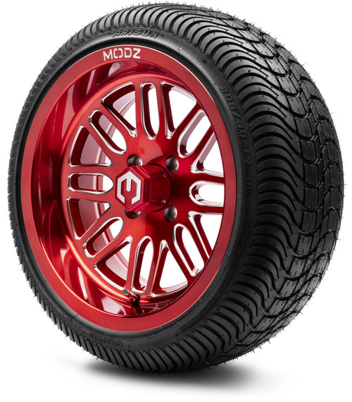 シームレスタイヤ　レッドRED SEAMLESS TYRE 2本セット MODZ® 14
