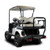 Madjax Genesis 250 EZGO Rear Flip Seat - Steel Frame - Choose Your Cart Model, Cushion, and Color