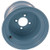 10" Steel, Silver, Standard Golf Cart Wheel