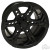 14" RHOX Black 6 Spoke Golf Cart Wheel