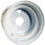 10" Steel, White, Standard Golf Cart Wheel