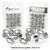 MODZ® 10" Storm Trooper Machined Black - Low Profile Tires and Golf Cart Wheels Combo