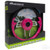 Pink Grip/Brushed Aluminum Aviator 4 - Steering Wheel Pink Grip/Brushed Aluminum Aviator 4 - Steering Wheel