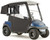 Club Car Precedent "PRO-TOURING" 3-Sided Sunbrella Track Style Golf Cart Enclosure