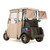 Club Car Precedent "DOOR-LUX" 3-Sided Sunbrella Golf Cart Enclosure (Choose Color)