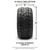 MODZ® 14" Gladiator Glossy Black - All-Terrain Tires and Golf Cart Wheels Combo