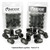 MODZ® 14" Gladiator Machined Black - All-Terrain Tires and Golf Cart Wheels Combo