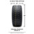 MODZ® 14" Assault Matte Black Ball Mill - Low Profile Golf Cart Tire and Wheel Combo