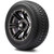 MODZ® 12" Enforcer Matte Black - Low Profile Golf Cart Wheel and Tire Combo