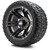 MODZ® 12" Enforcer Matte Black - Low Profile Golf Cart Wheel and Tire Combo
