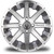 MODZ® 14" Assault Machined Gunmetal Golf Cart Wheel