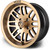 MODZ® 14" Mayhem Bronze Golf Cart Wheel