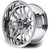 MODZ® 14" Mayhem Chrome Golf Cart Wheel