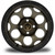 MODZ® 14" Militia Matte Bronze Golf Cart Wheel