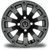 MODZ® Bomber  Machined Black 12x7 Golf Cart Wheel MODZ® Bomber  Machined Black 12x7 Golf Cart Wheel