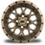 MODZ® Vortex  Bronze 12x7 Golf Cart Wheel