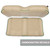 MODZ® FS1 Custom Front Seat -  Khaki Base - Choose Pattern and Accent Colors