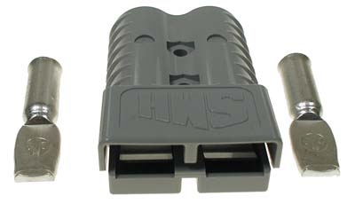 SB350 Charger Plug for EZGO - Gray Housing - 2/0 Gauge