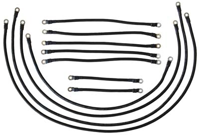 Yamaha G19-G22 - Weld Battery Cable Set - 4 Gauge