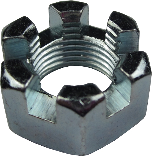 Slotted Hex Nut for EZGO Rear Axle - 5/8-18 - Bag 20 (1976-up)