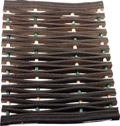 Yamaha G14-G22 - Rubber Tire Floor Mat - Black Beads