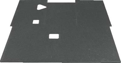 EZGO Black Vinyl Floor Mat (1965-88)